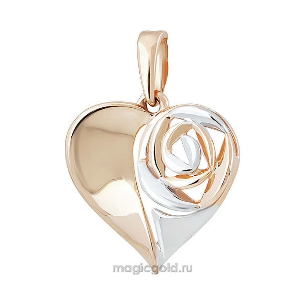 Золотая подвеска без камня № 155882