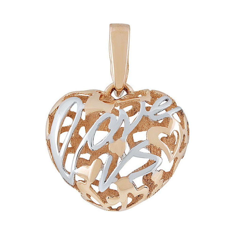 Золотая подвеска без камня № 135916