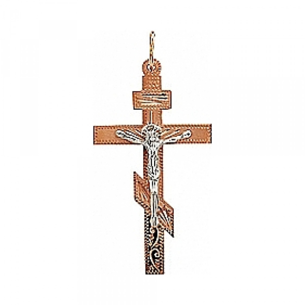 Крест с ручной разгравировкой № 77478