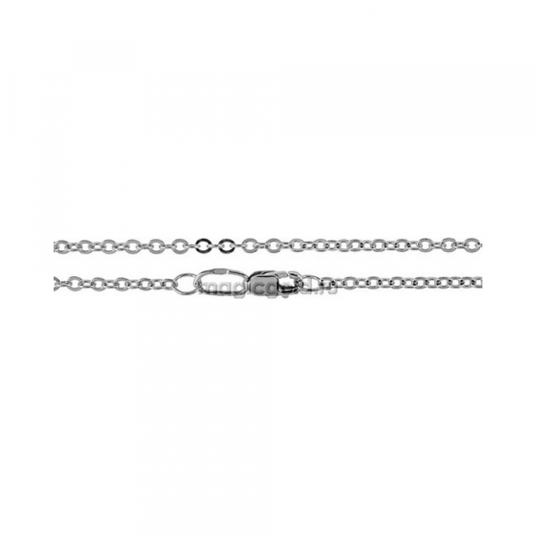 Серебряная цепь родированная № 141183