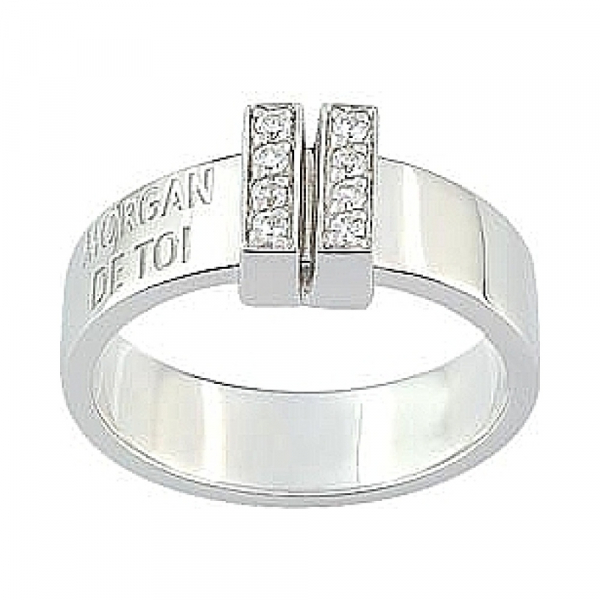 Кольцо с фианитом № 9187