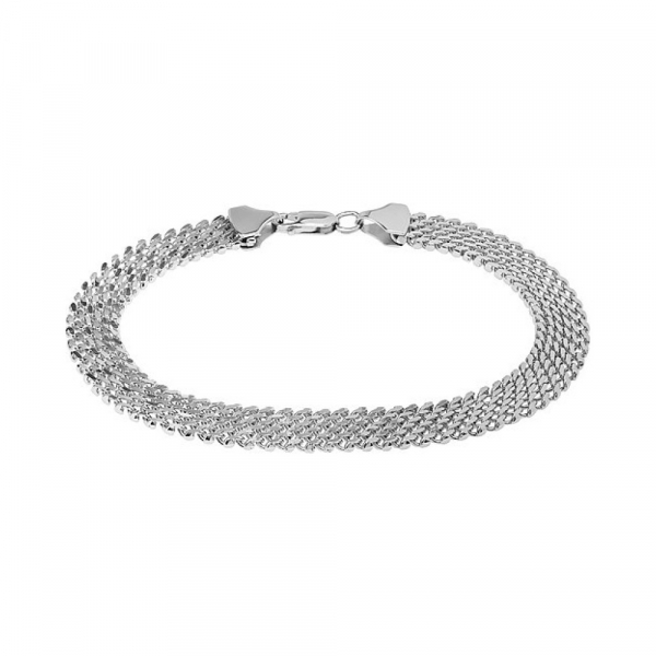 Серебряный браслет № 134432