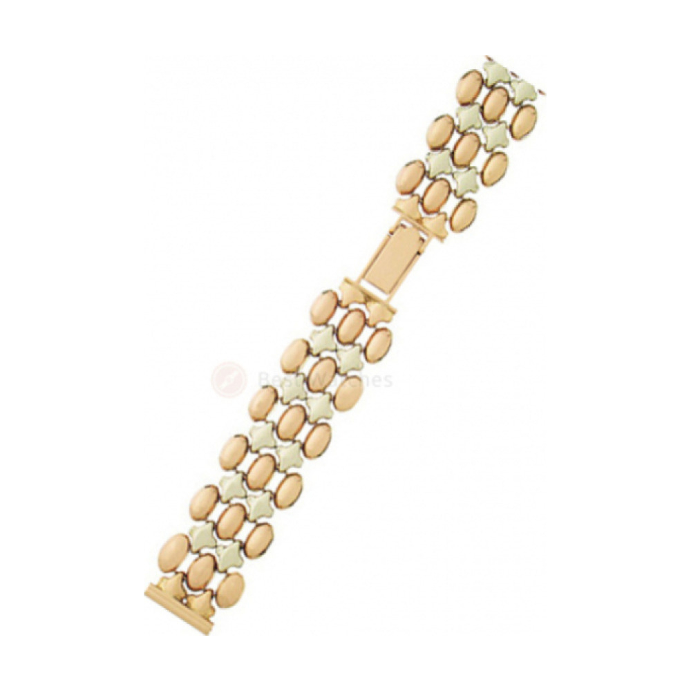 Фотография: золотой браслет для часов № 34083 - #1