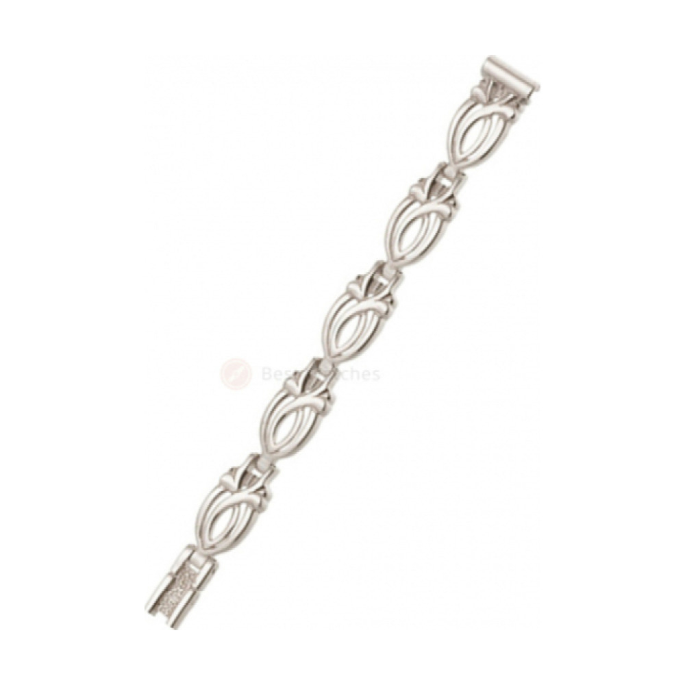 Фотография: серебряный браслет для часов № 0104015 - #1