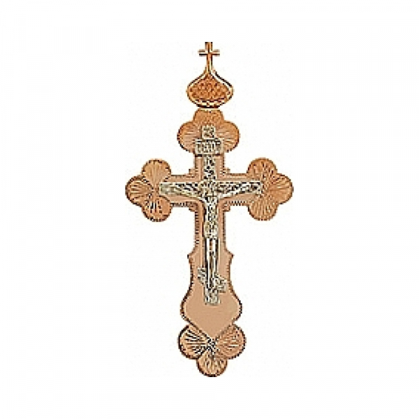 Крест с ручной разгравировкой № 78986
