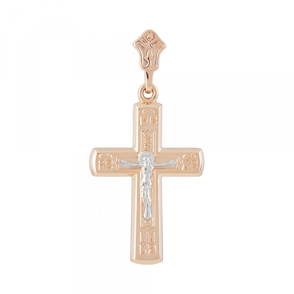 Крест пустотелый с накладкой б/з № 128310