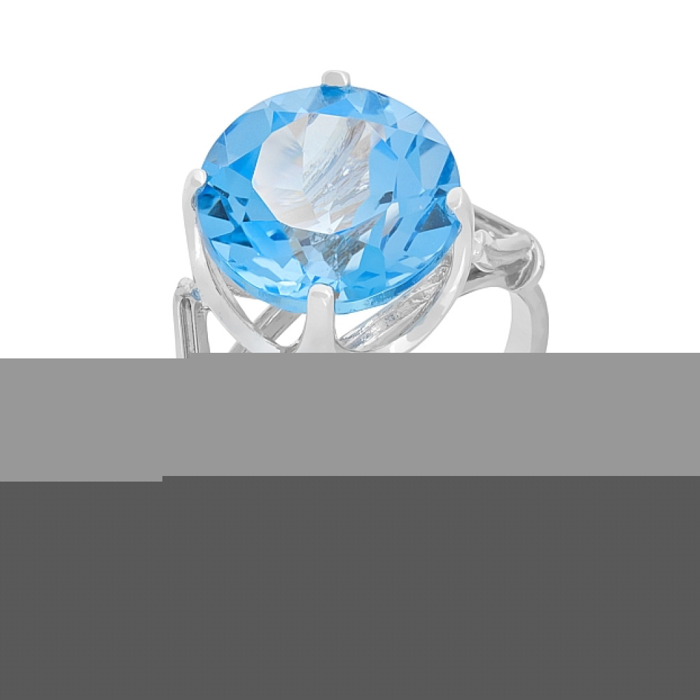 Золотое кольцо с топазом № 4424