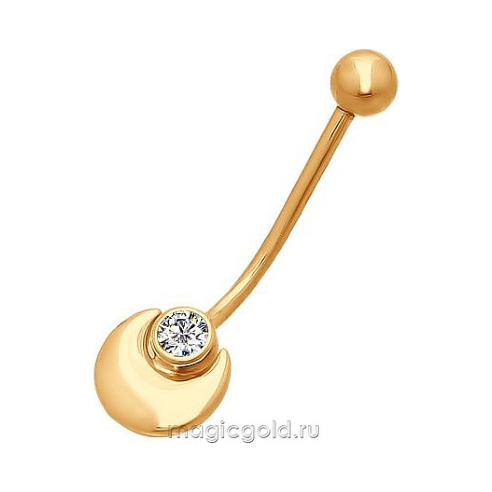 Пирсинг с фианитом № 165727