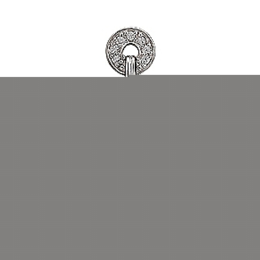 Золотые серьги с бриллиантом и сапфиром № 128828