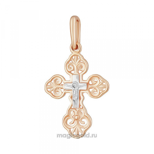 Крест литой с накладкой б/з № 123579