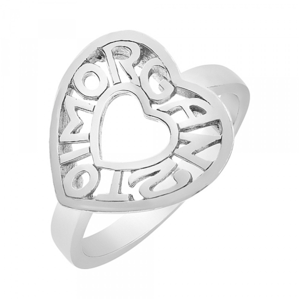 Серебряное кольцо без камня № 35805