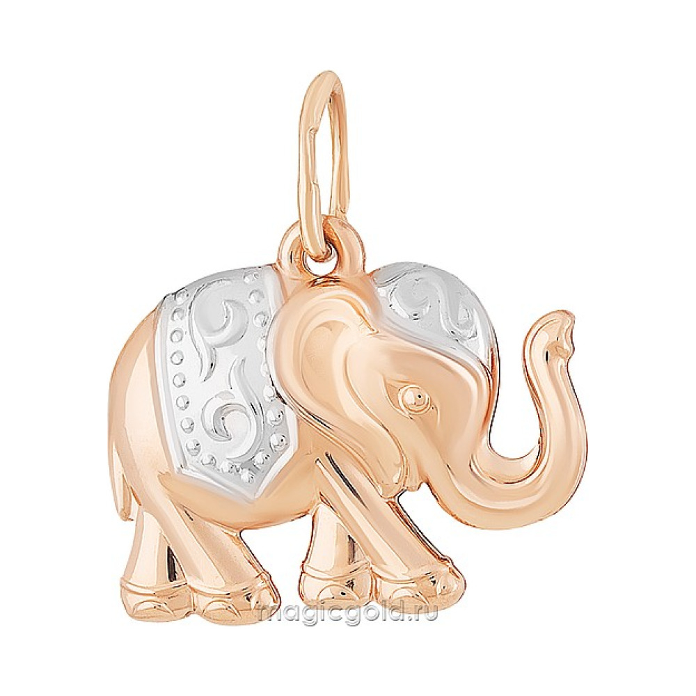 Золотая подвеска без камня № 161129