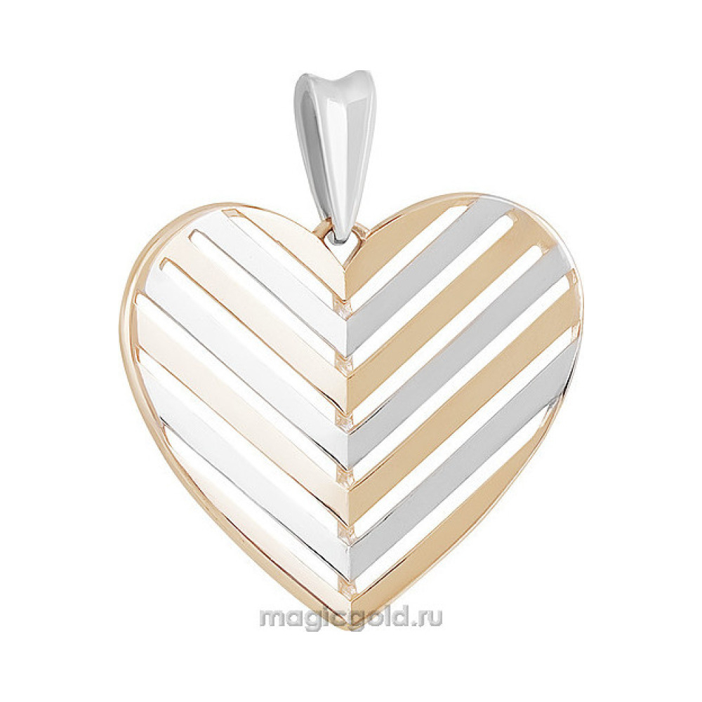 Золотая подвеска без камня № 155624