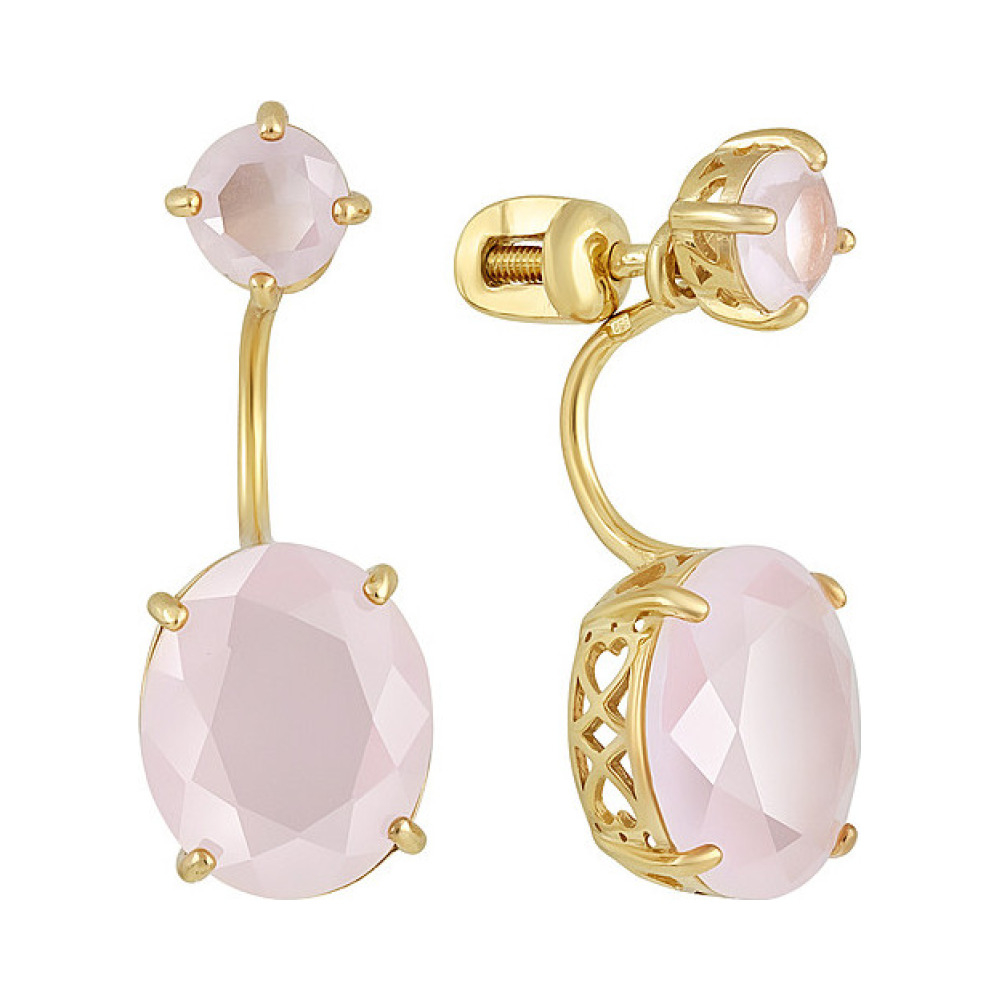 Пуссеты с алпанитом и золотым покрытием № 132387