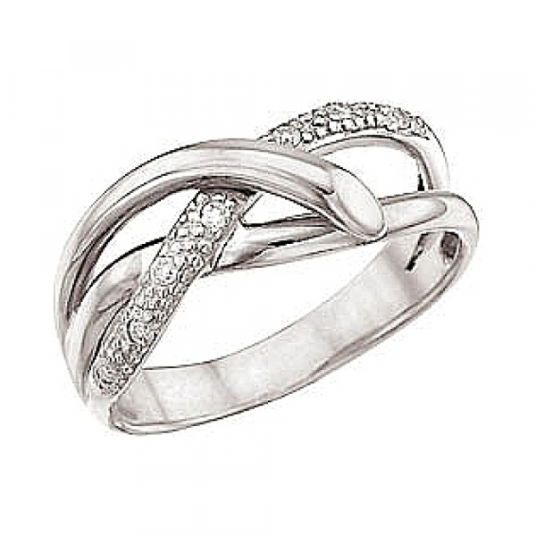 Кольцо с бриллиантом № 32179