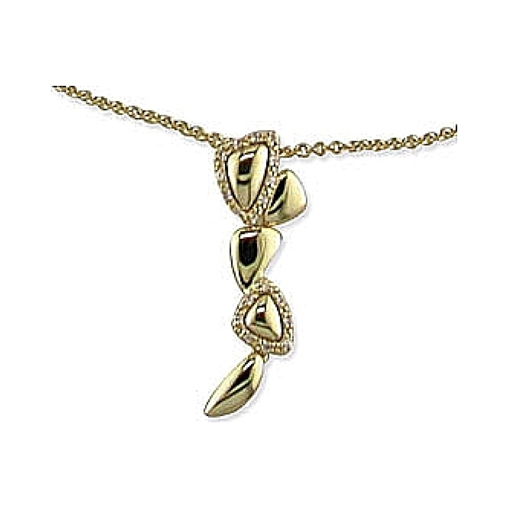 Колье с фианитом TED LAPIDUS  № 34666