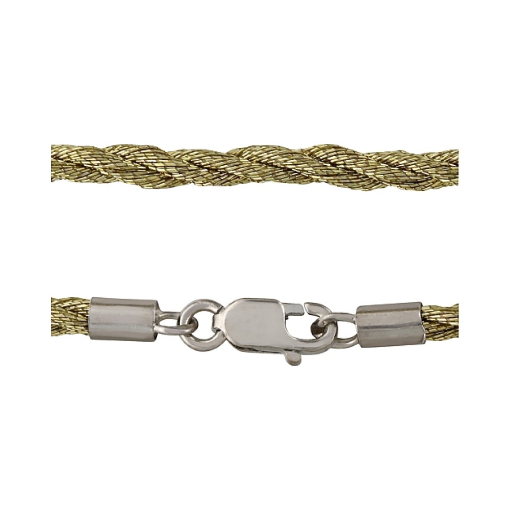 Золотая подвеска с фианитом № 133861