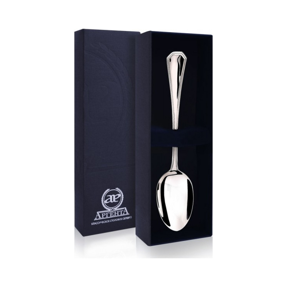 Серебряная чайная ложка «Элегант»