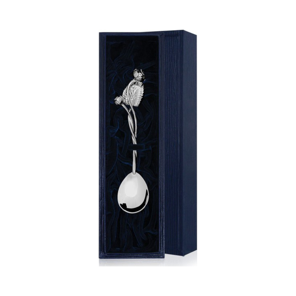 Серебряная чайная ложка «Кувшинка»