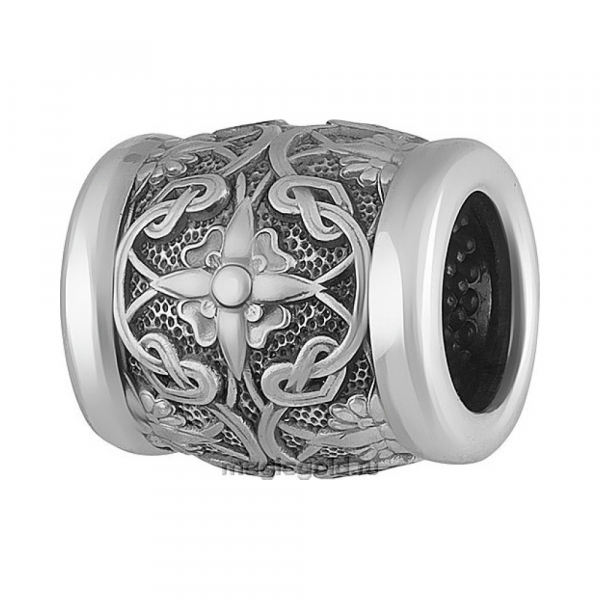 Серебряная подвеска бусина  № 161052