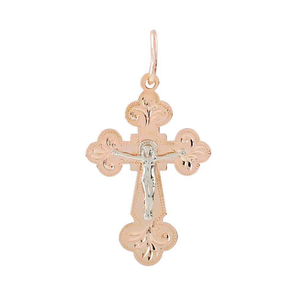 Серебряная подвеска с бриллиантом № 31360