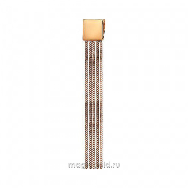 Золотая подвеска без камня № 173829