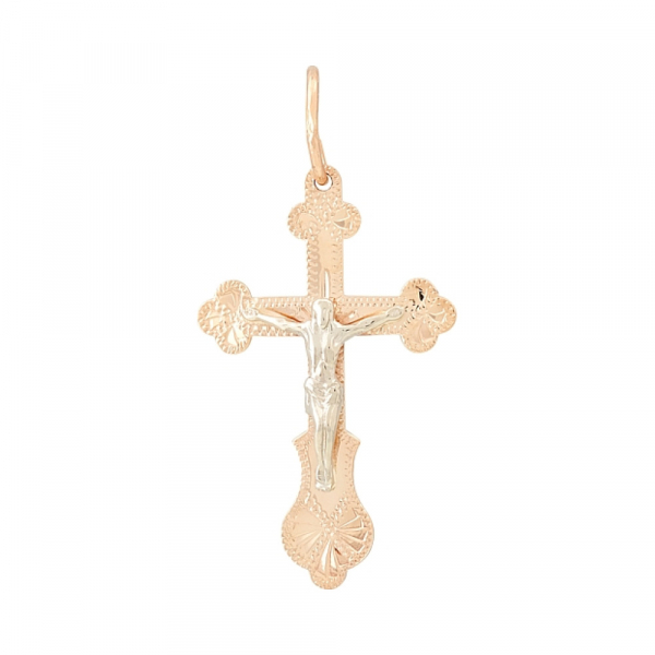 Крест с ручной разгравировкой № 77176