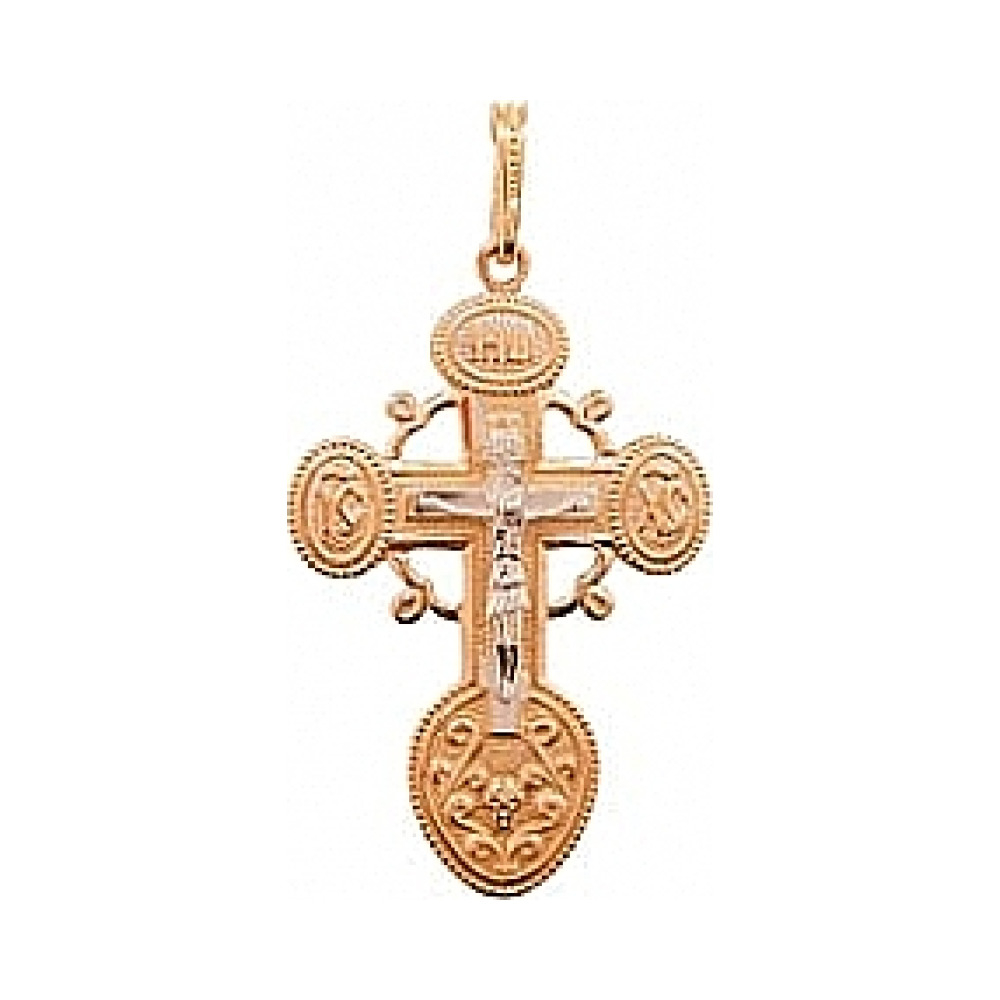 Крест литой с накладкой б/з № 6047