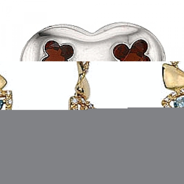  Серьги с синт. топазом и фианитомTED LAPIDUS  № 32471