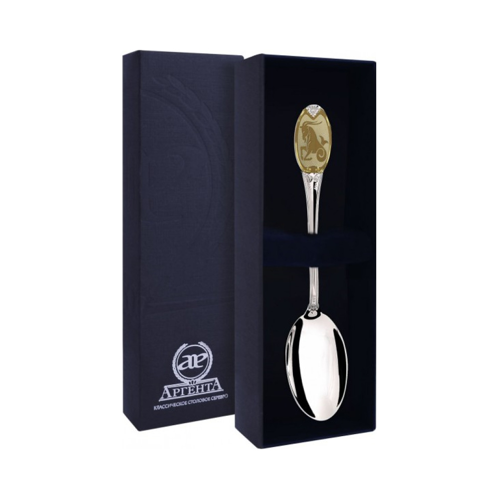 Ложка чайная  293ЛЖ03802_козерог