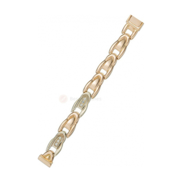 Золотой браслет для часов № 316211