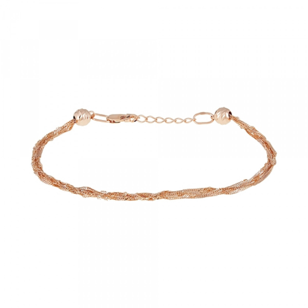 Золотой браслет с удлинителем № 120370