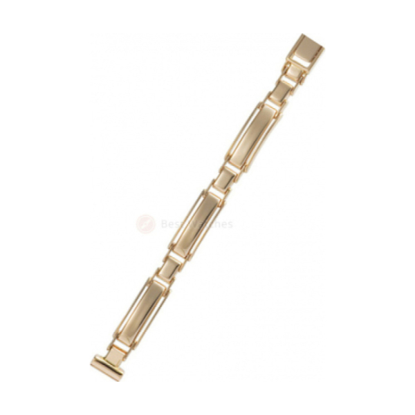 Золотой браслет для часов № 51246