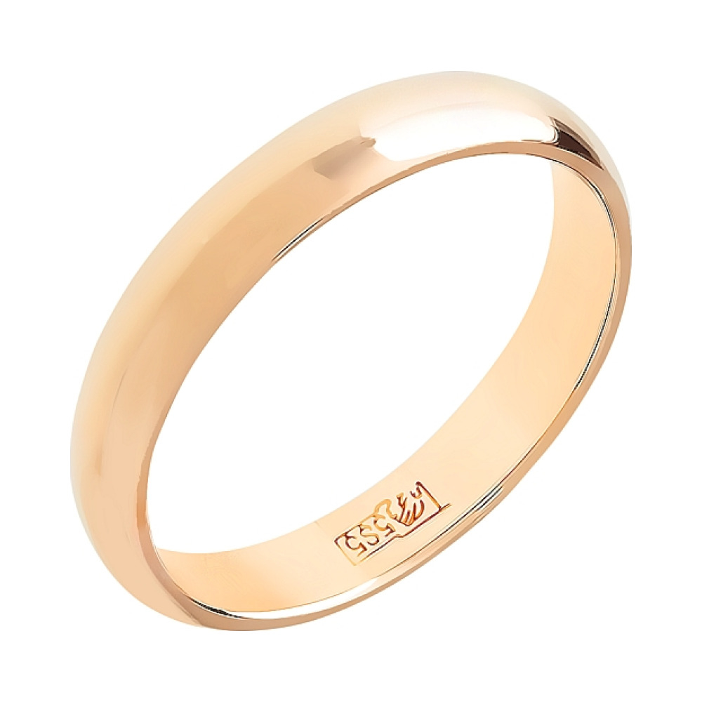 Золотое кольцо обручальное № 85174