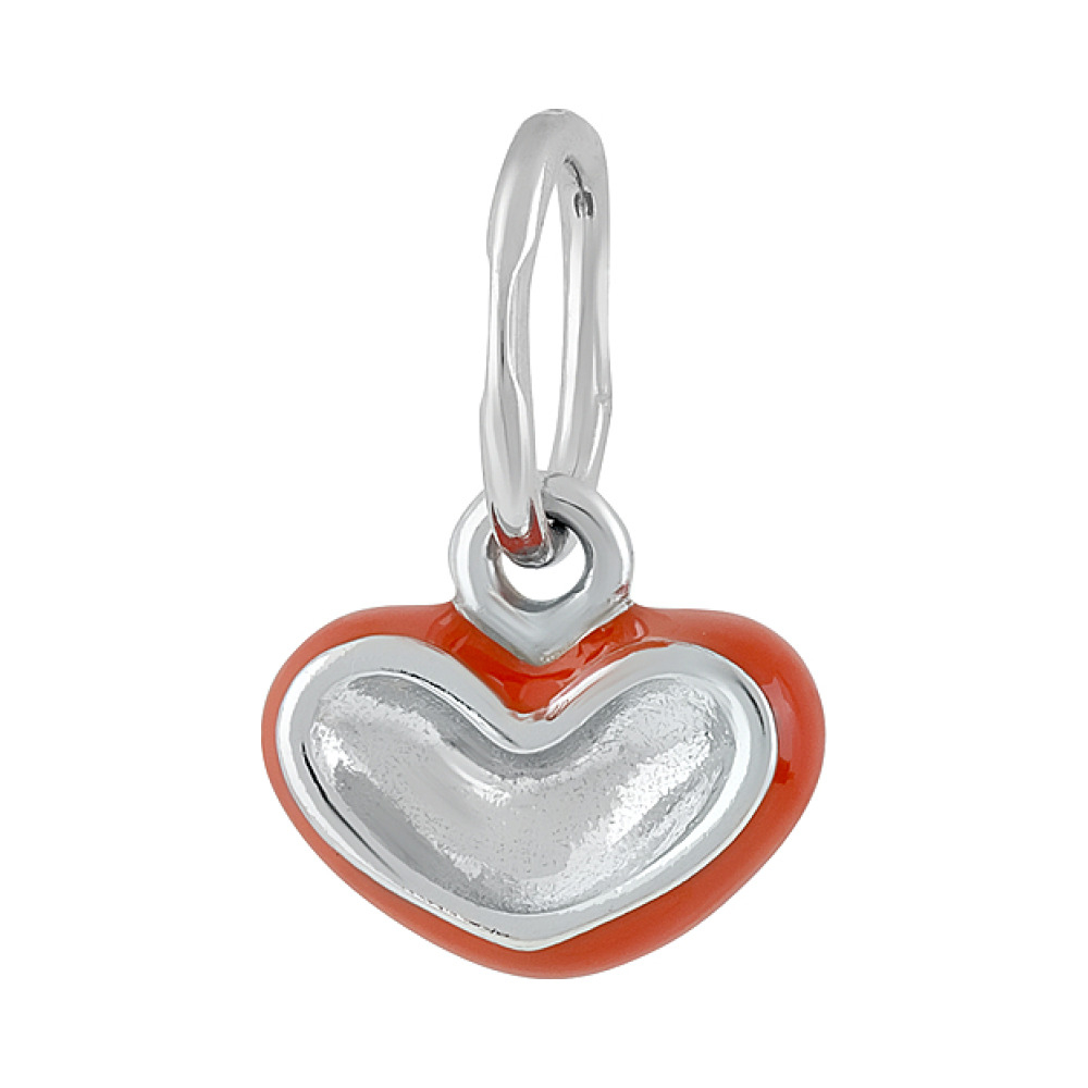 Серебряная подвеска с эмалью № 129169