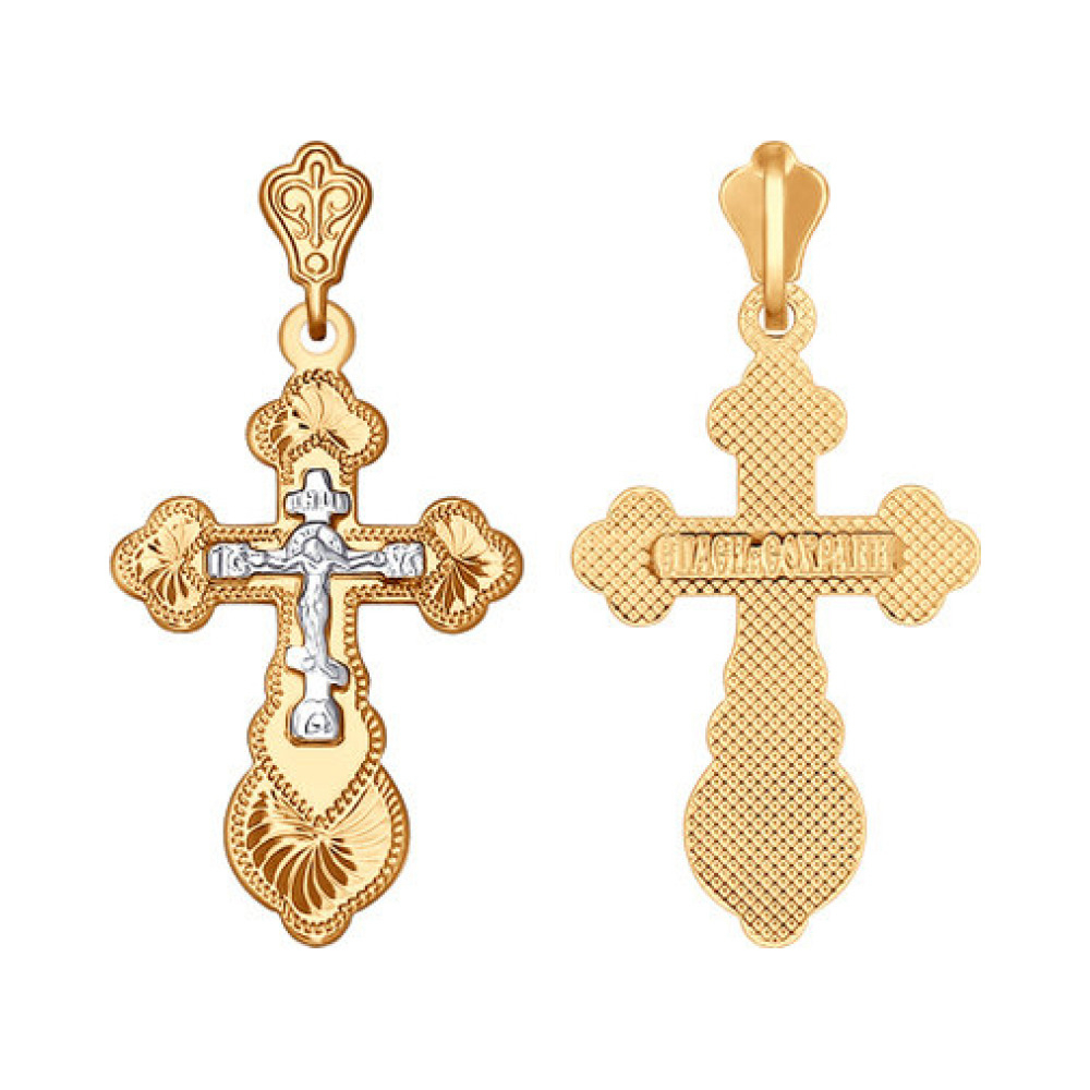 Крест штамп. с нак. б/з № 156574