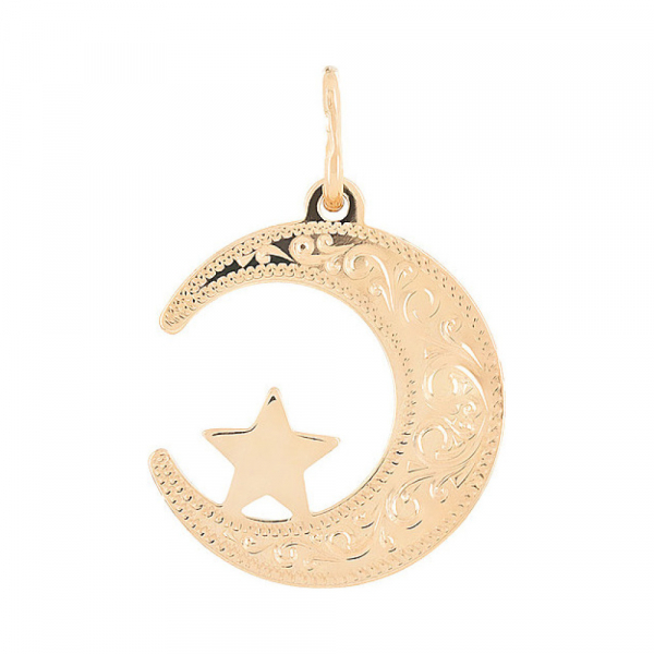 Золотая подвеска без камня № 109993