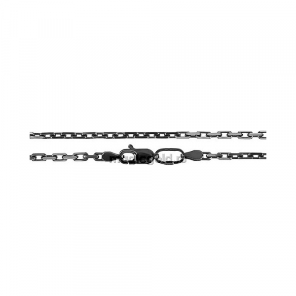 Серебряная цепь чернённая № 141238