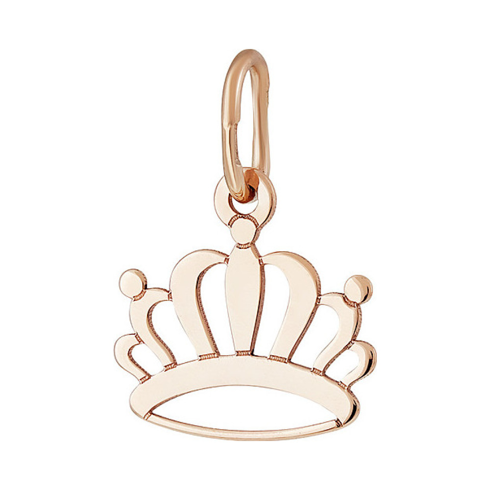 Золотая подвеска без камня № 137944