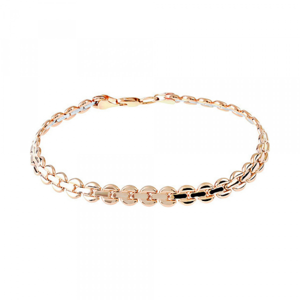 Золотой браслет без камня № 109074