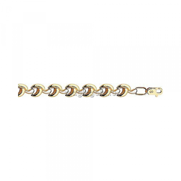 Золотой браслет без камня № 173423