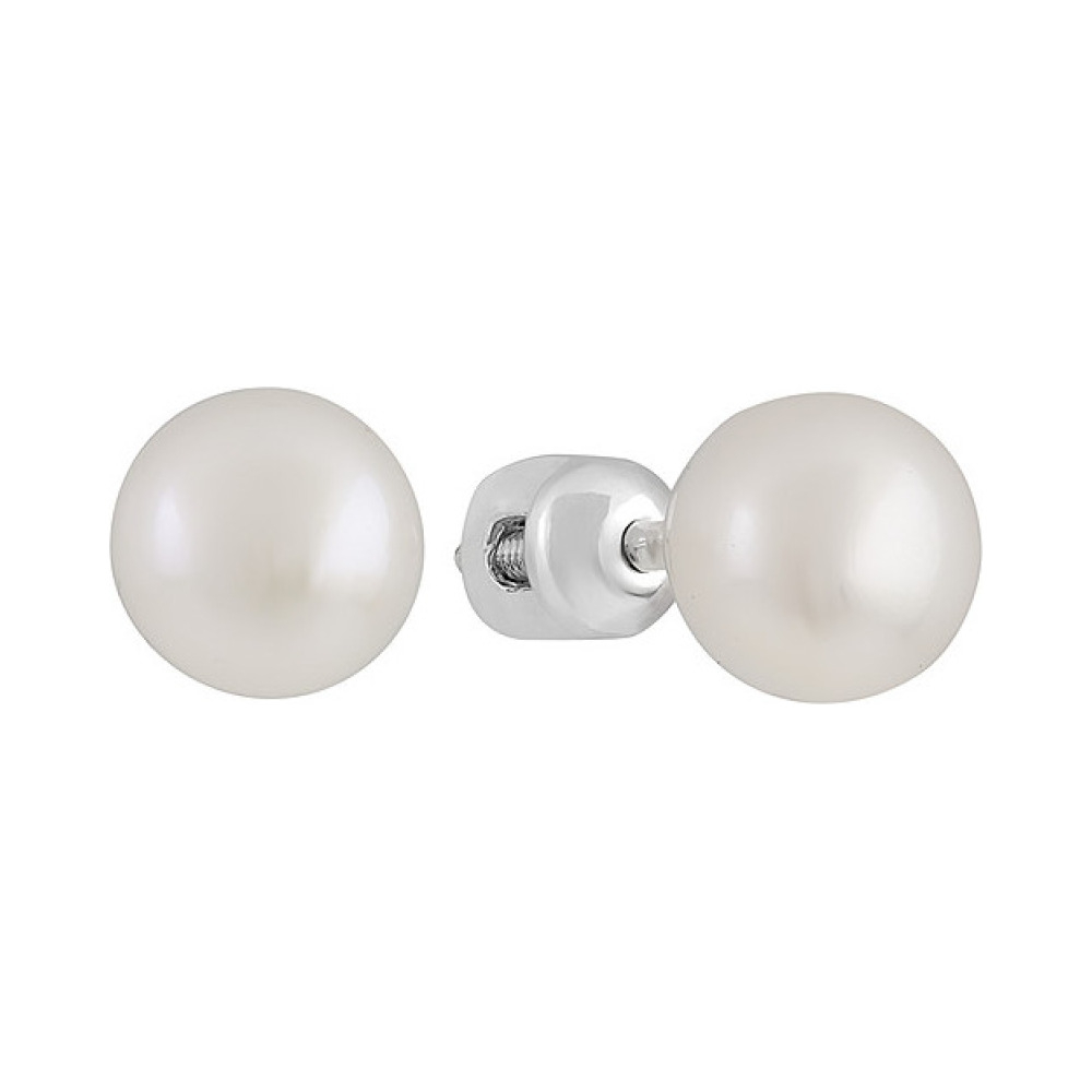 Пуссеты с жемчугом № 131625