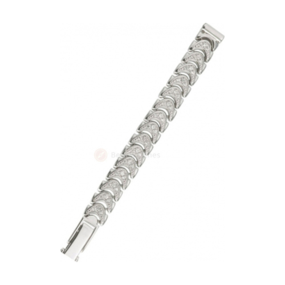 Фотография: серебряный браслет для часов № 016012 - #1