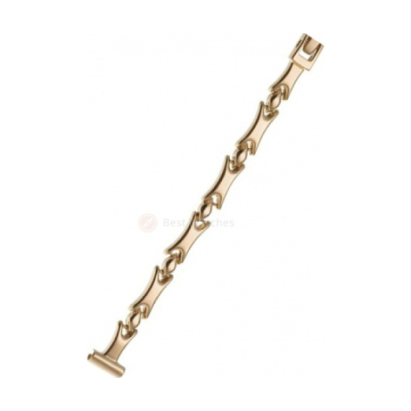 Золотой браслет для часов № 51076