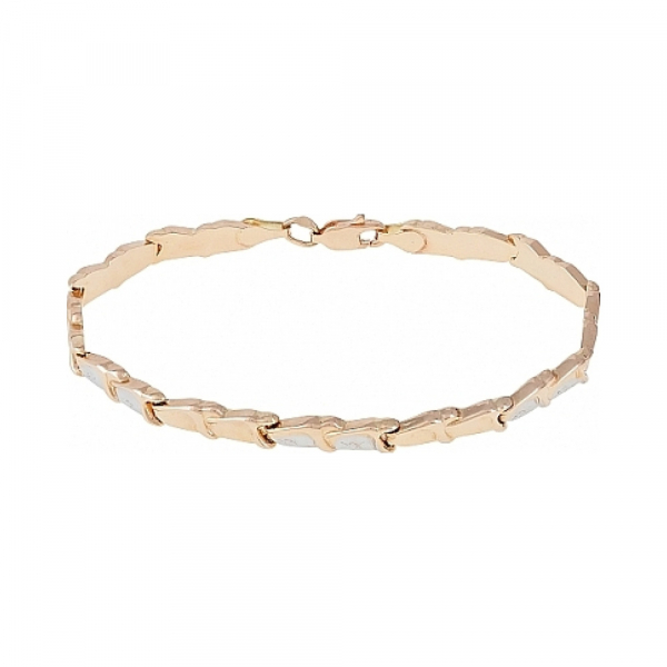 Золотой браслет без камня № 107570