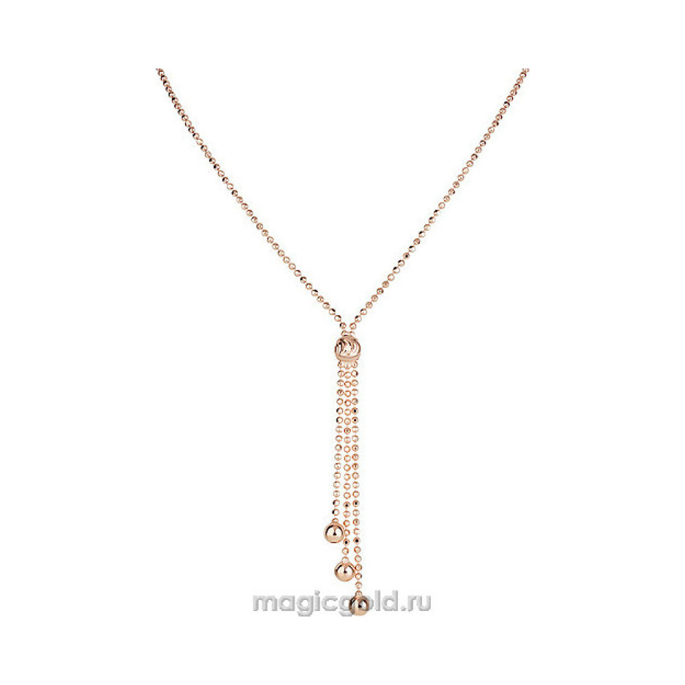 Золотое колье без камня № 159723