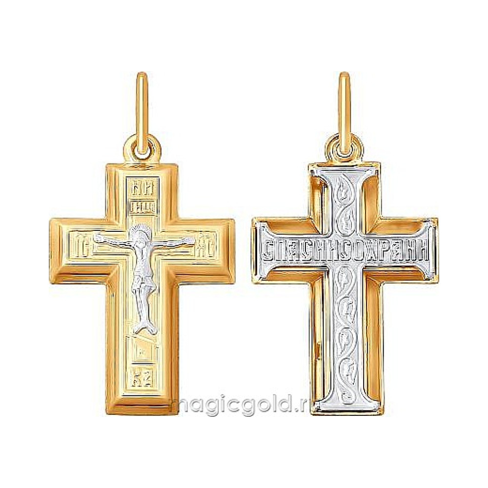 Крест штамп. с нак. б/з № 174017