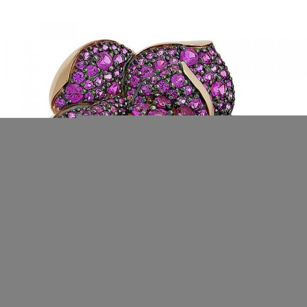 Золотое кольцо с фианитом № 138525