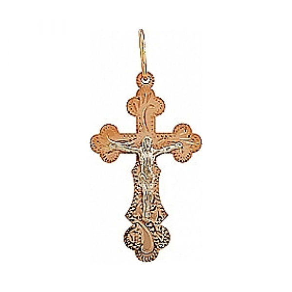Крест с ручной разгравировкой № 78877