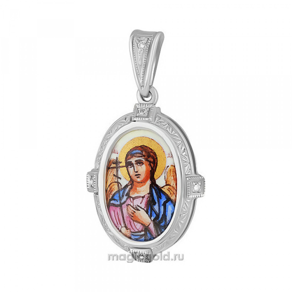 Икона с фианитами и эмалью № 131983